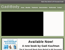 Tablet Screenshot of gadibody.com